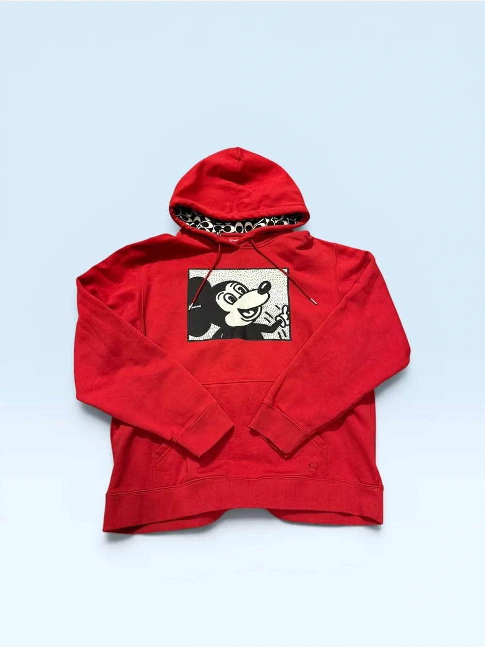 Coach Red Disney Mickey Sweater - Picture 3 of 8